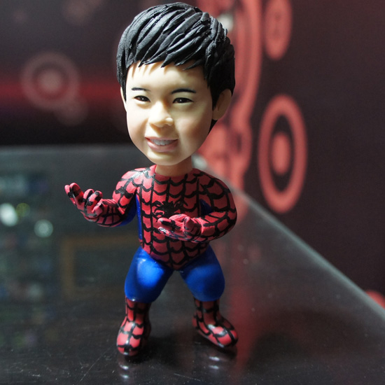 帥氣蜘蛛人公仔